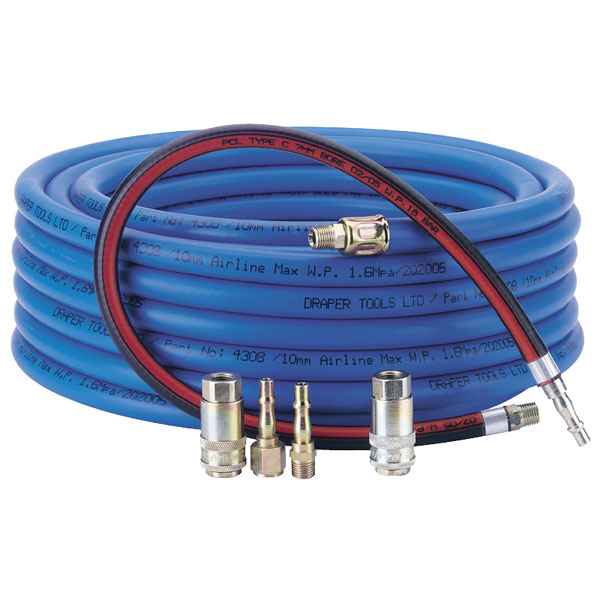 Draper 64508 3/8" Heavy Duty Air Connector Kit