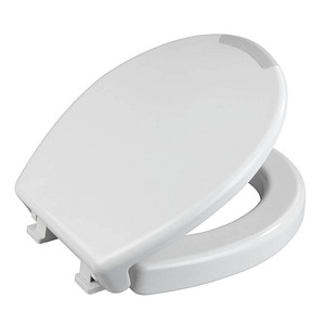 Wenko Secura Elongated Toilet Seat white