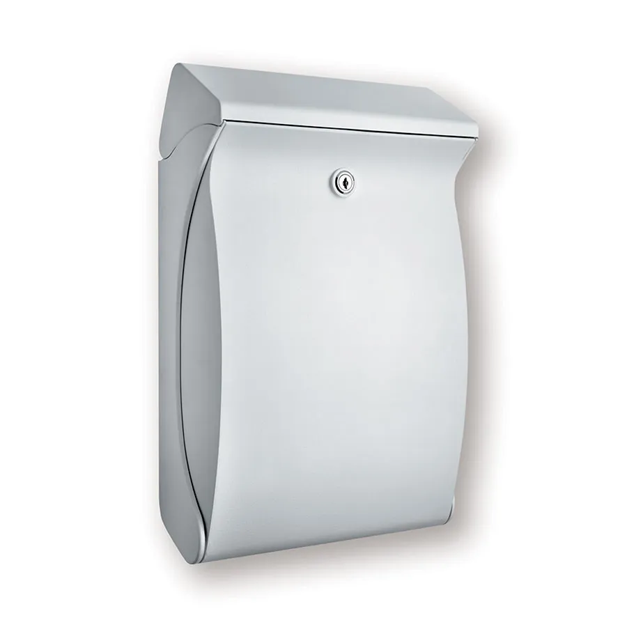 Burg-Wachter Swing High Quality Wall Mounted Lockable Weatherproof Post Box white