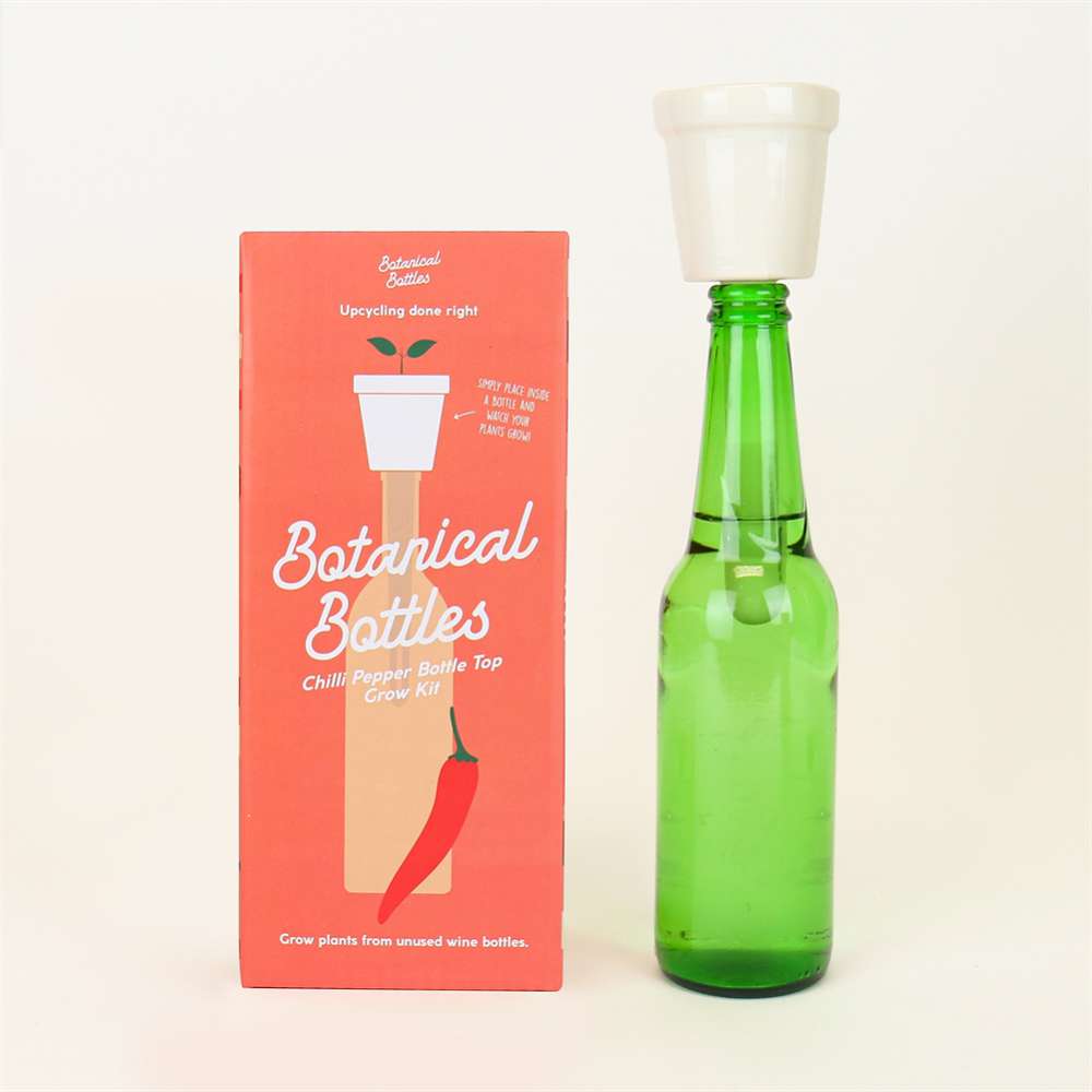 Gift Republic Botanical Bottles - Chilli Grow