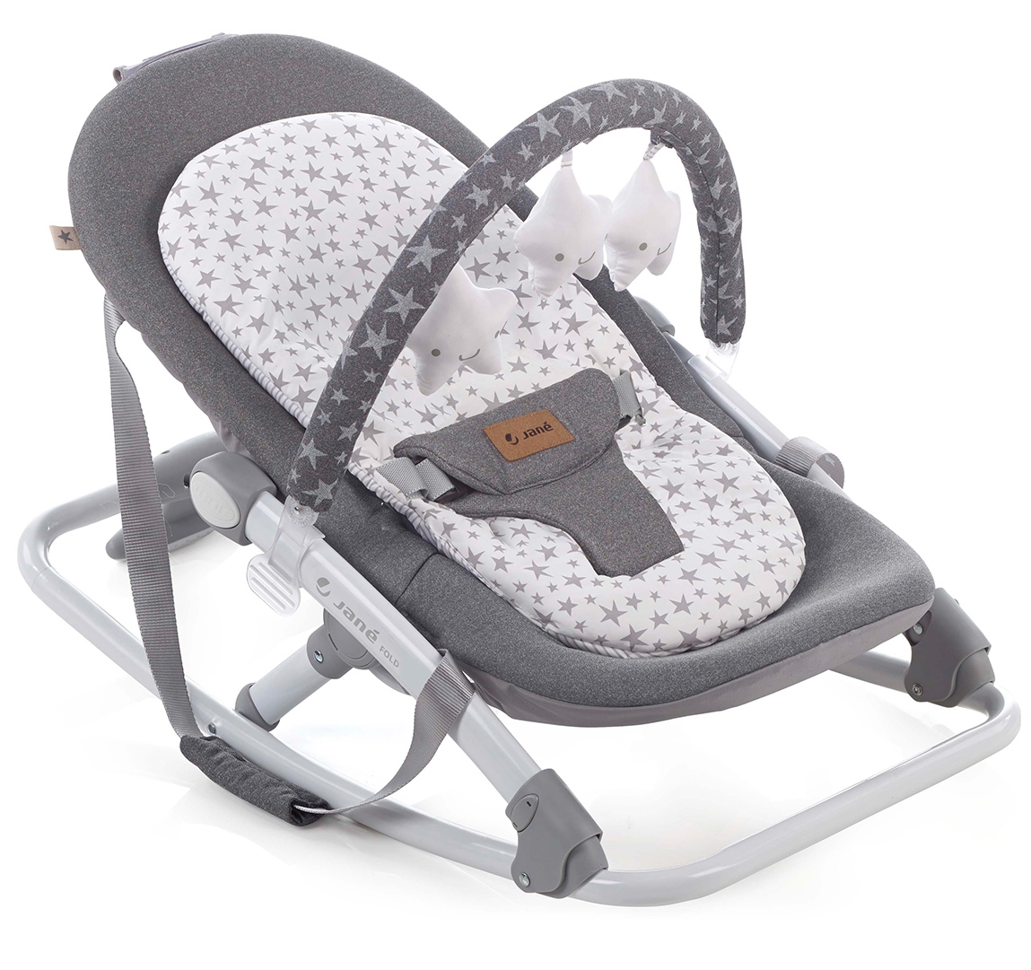 Jané Fold Rocker with toys arch - Star
