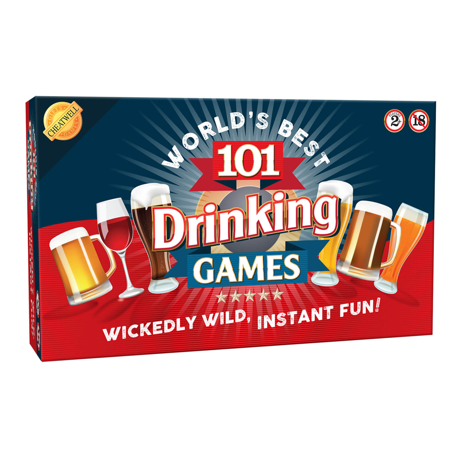 Unbranded Cheatwell Games 101 Drinking Games | adult