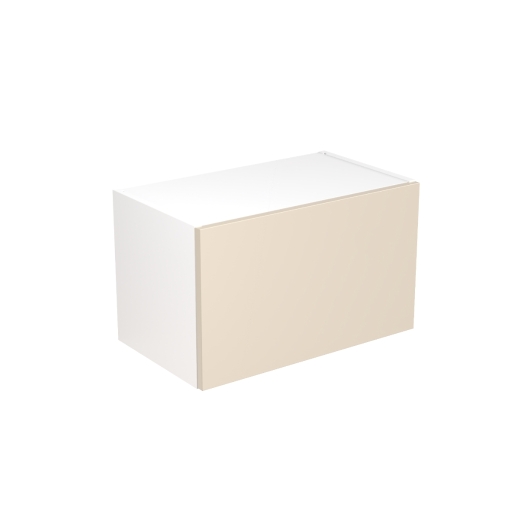 KitchenKIT Slab 60cm Wall Bridge Unit - Gloss Cashmere