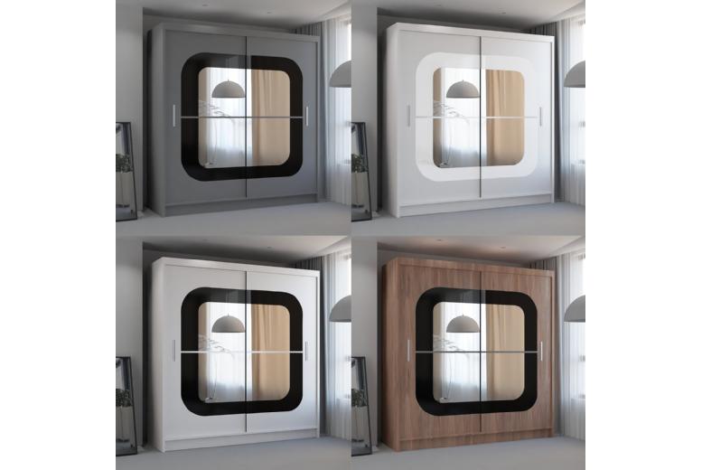 Chelsea Sliding Mirror Door Wardrobe | Wowcher