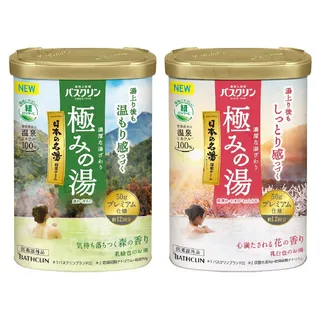 Bathclin - Kiwami No Yu Hot Spring Bath Salt Satisfy Your Heart Flower Scent - 600g