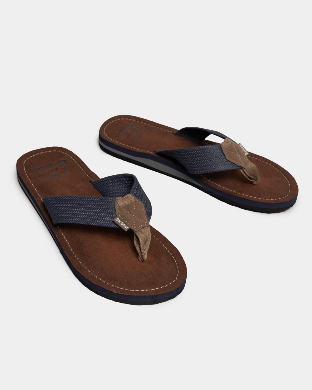 Barbour Toeman Sandals, Navy