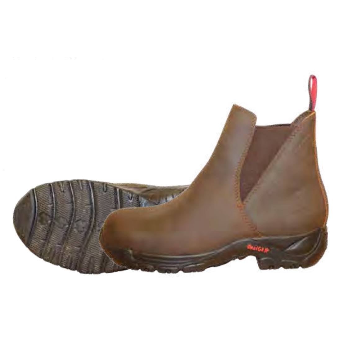 Mackey Safety Boots - Brown - 45/10