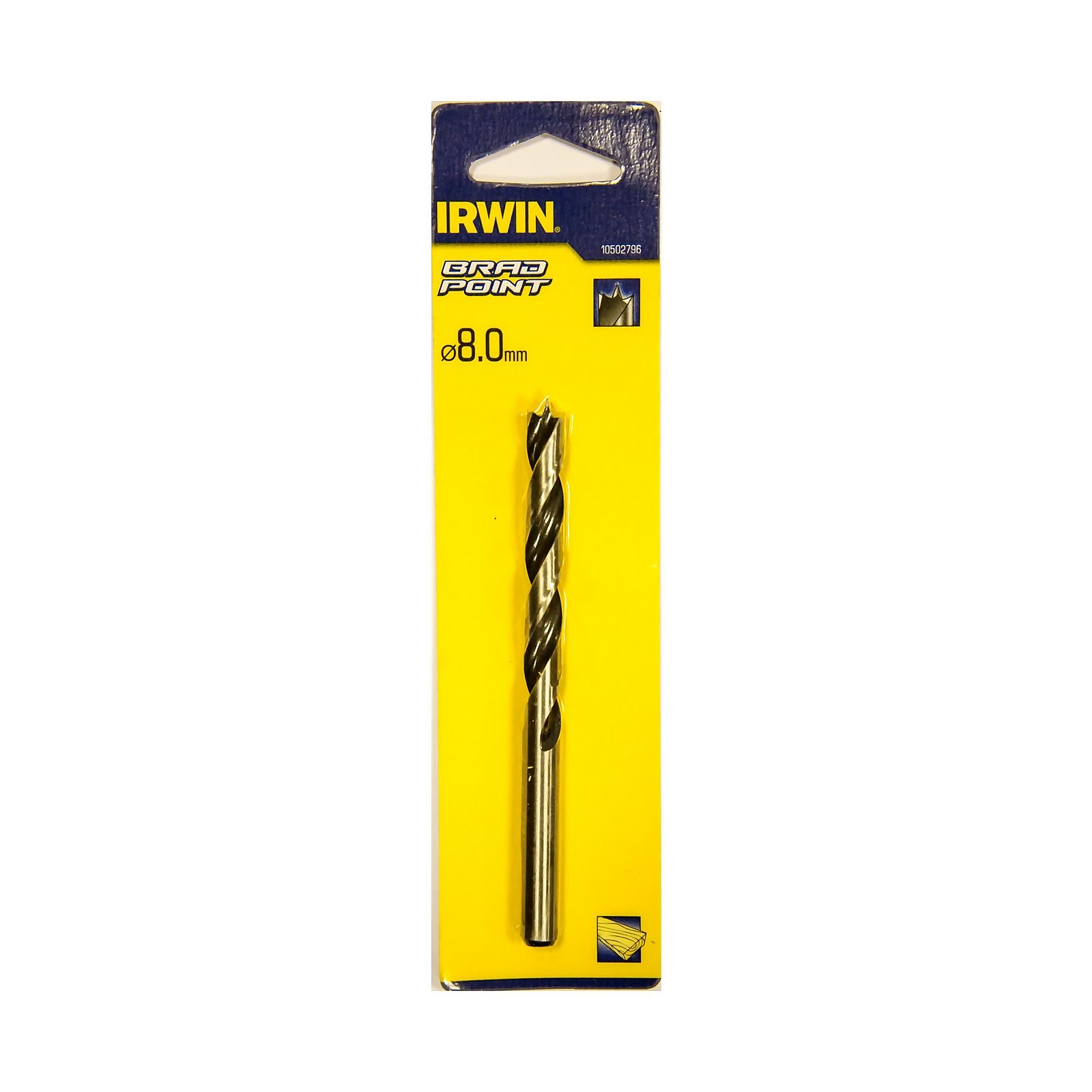 Irwin Brad Point Drill Bit 8mm