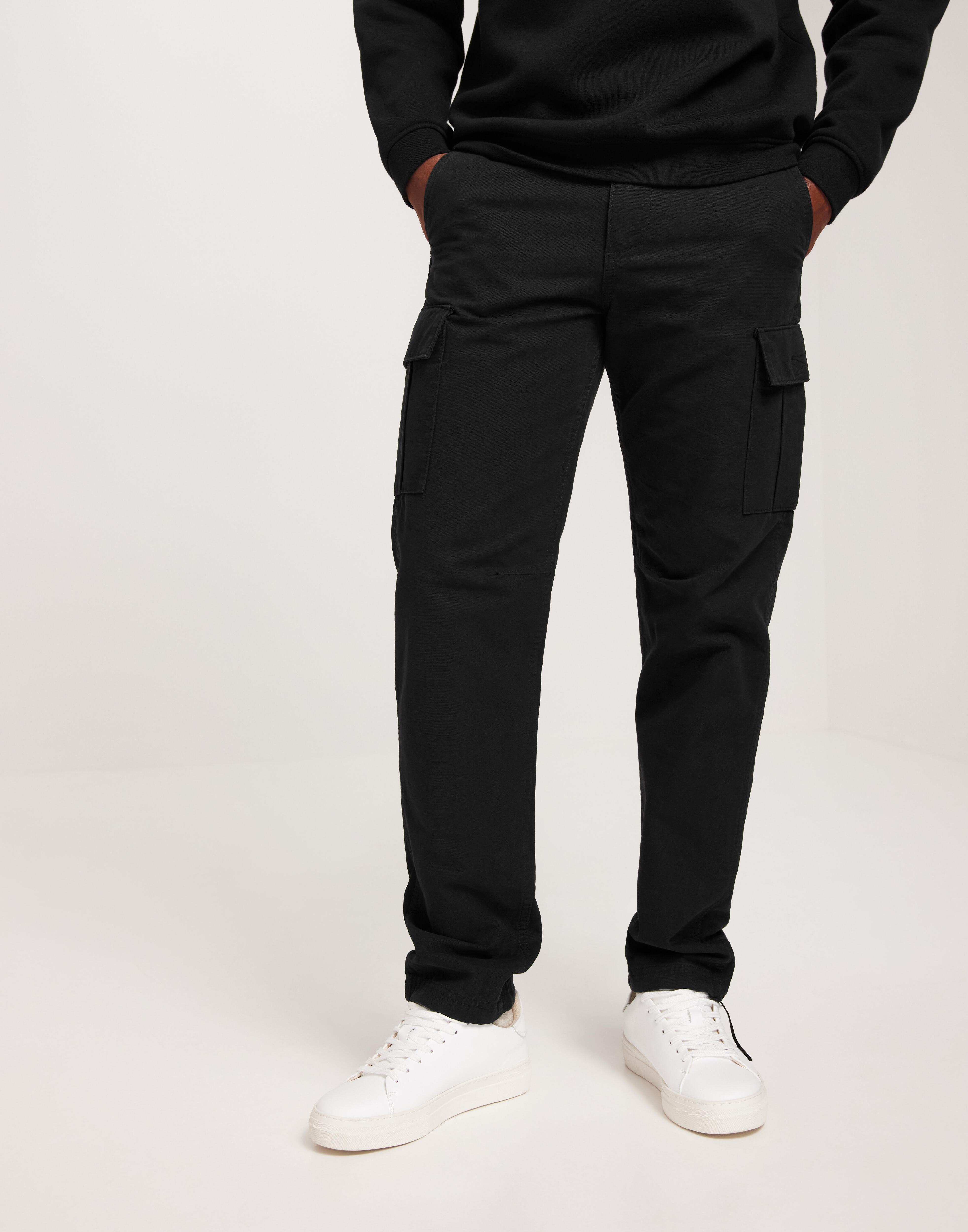 Jack & Jones Cotton Tapered Cargo Trousers