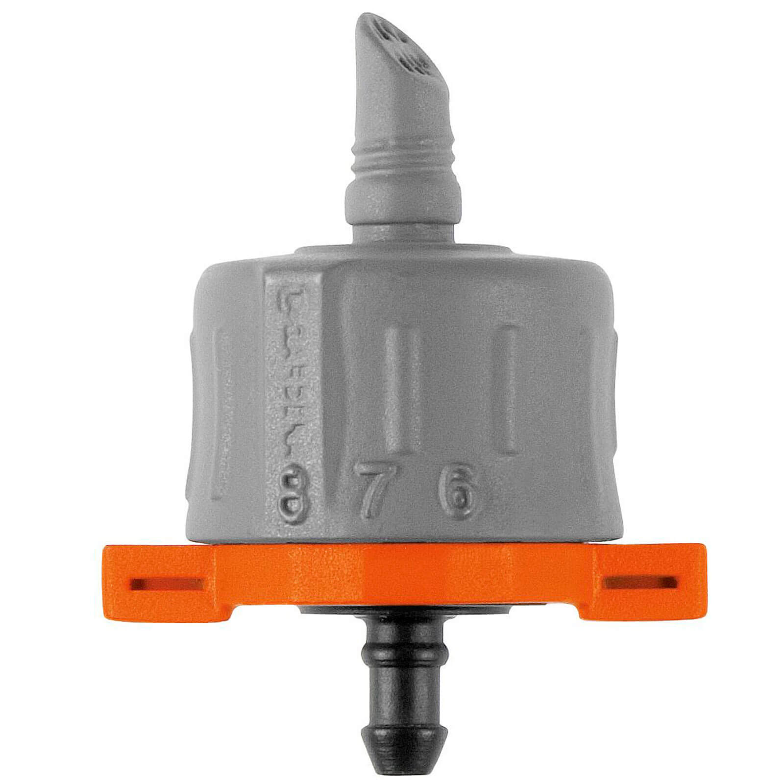 Gardena MICRO DRIP Equalizing Adjustable Inline Drip Head 3/16" / 4.6mm 8 Litres Hour Pack of 5