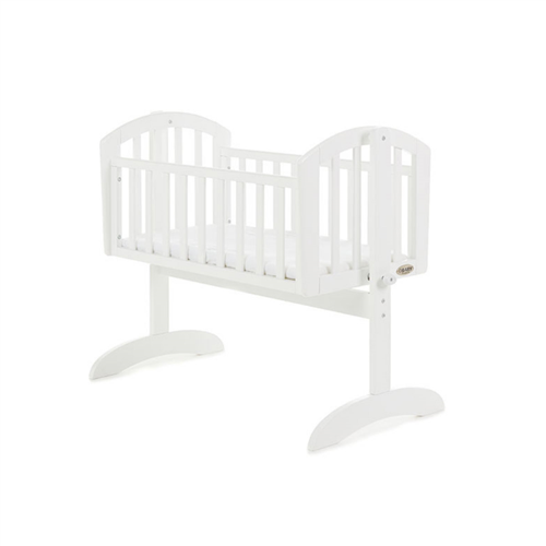  Sophie Swinging Crib & Mattress-White