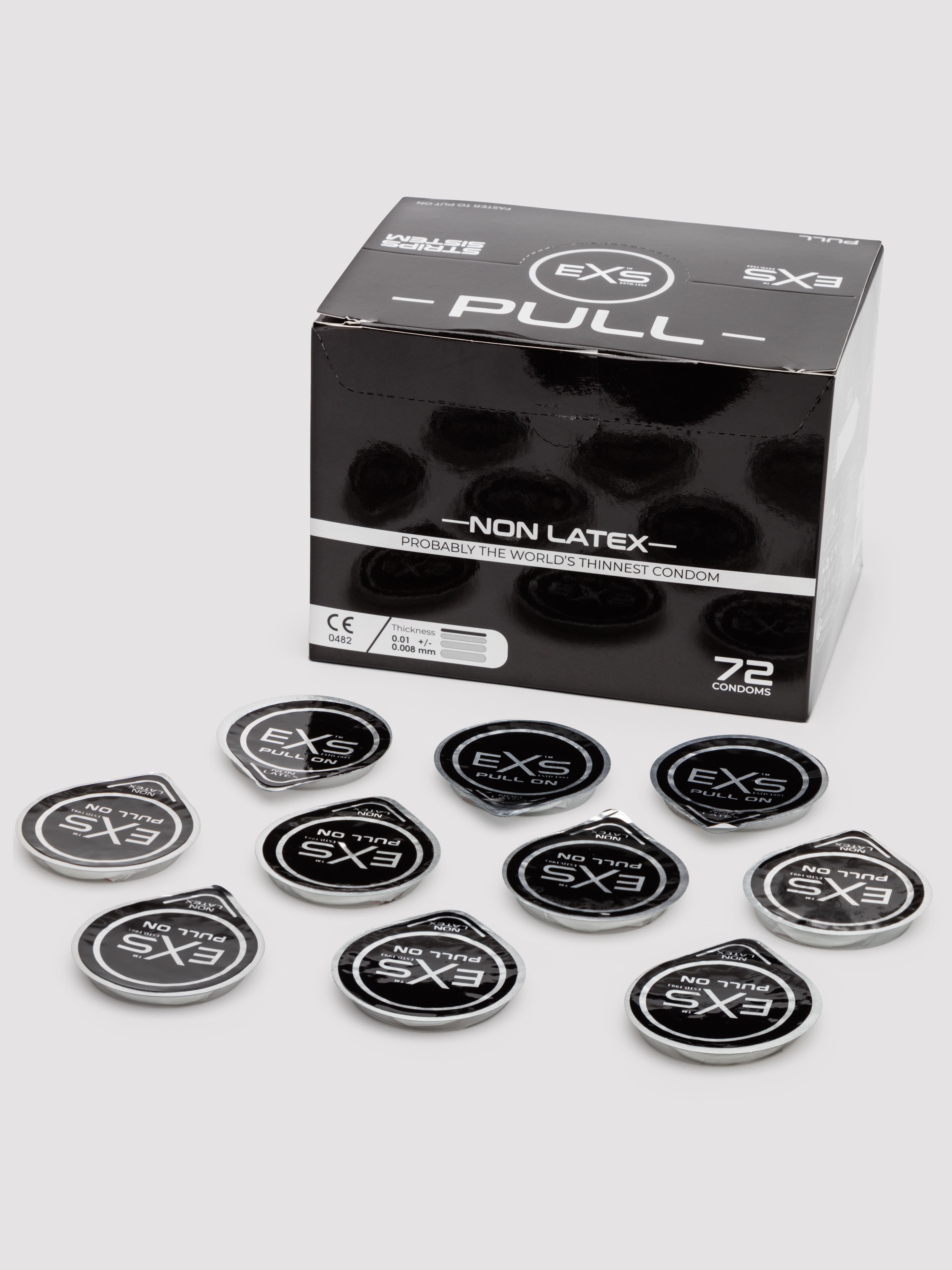 EXS Condoms Exs Pull Latex Free Condoms (72 Pack)