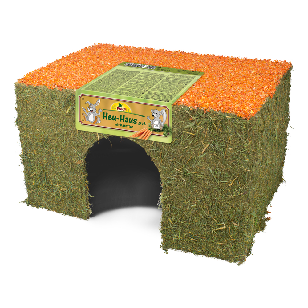 Jr Farm Hay-House with Carrot - Large (600g)