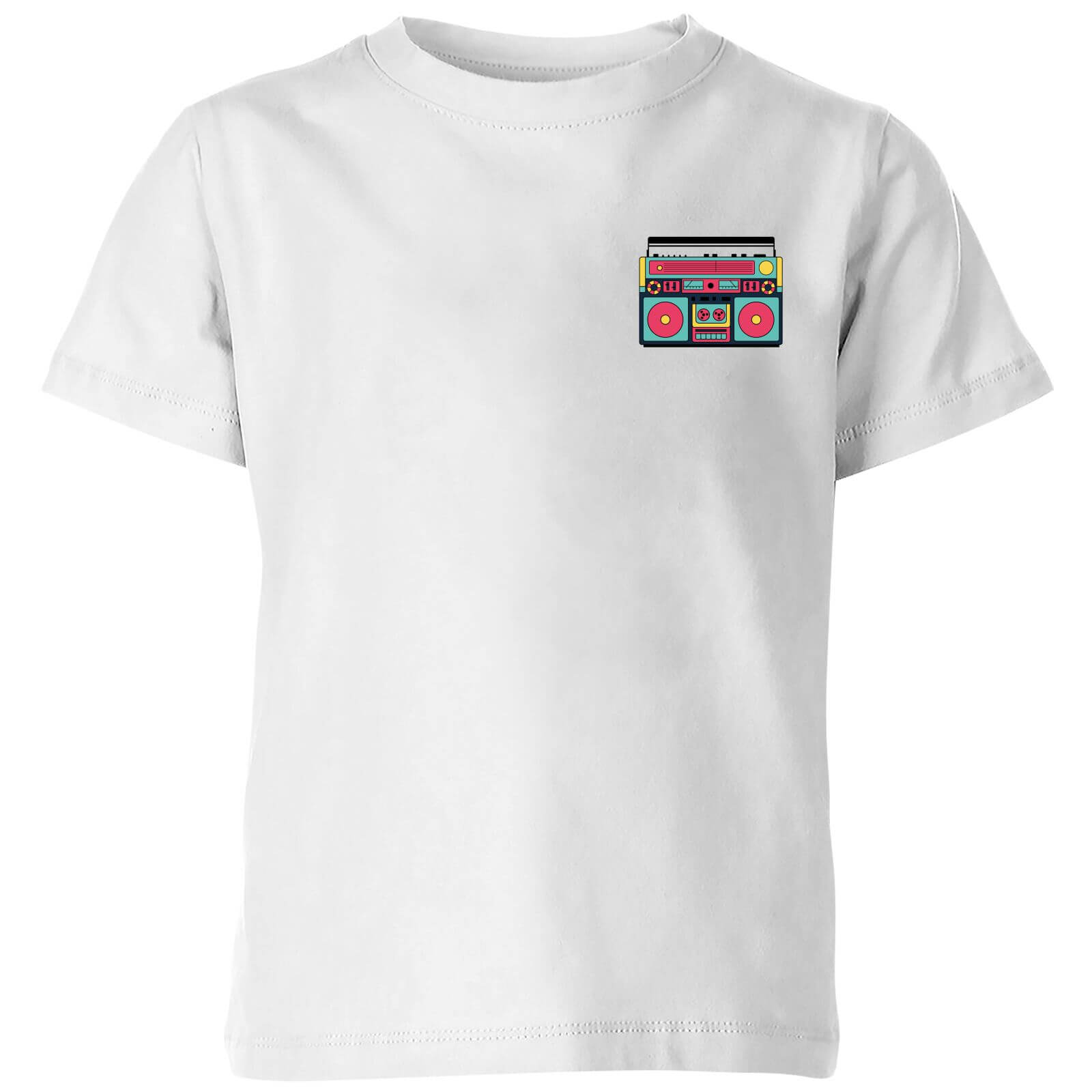 By IWOOT Small Boombox Kids' T-Shirt - White - 11-12 Years - White | kids