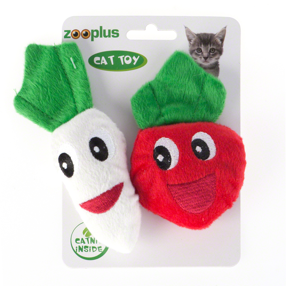 Zooplus Exclusive Catnip Veggies - 2 Toys