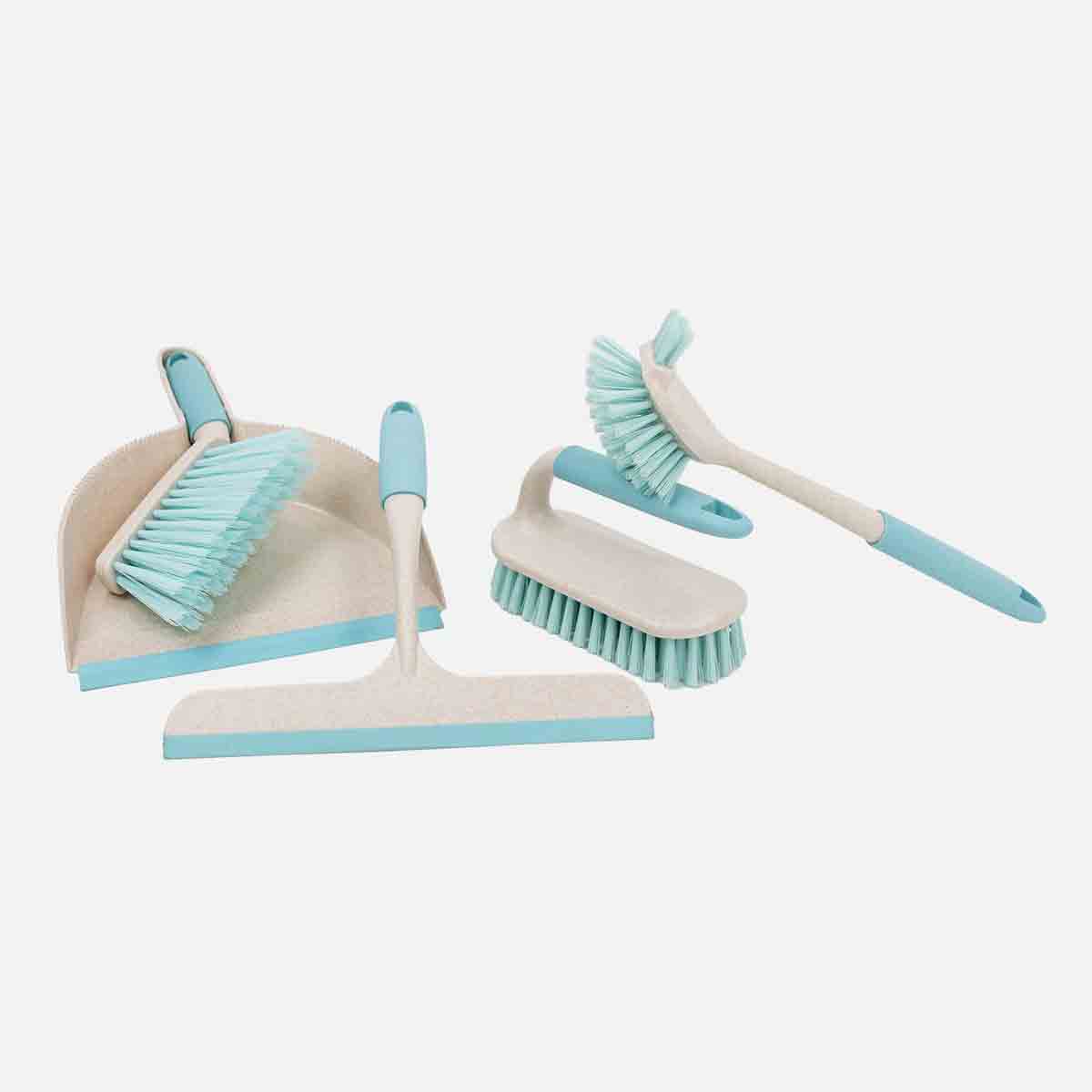 JVL Antibac Cleaning Bundle&#44; Dish Brushes&#47;Dustpan