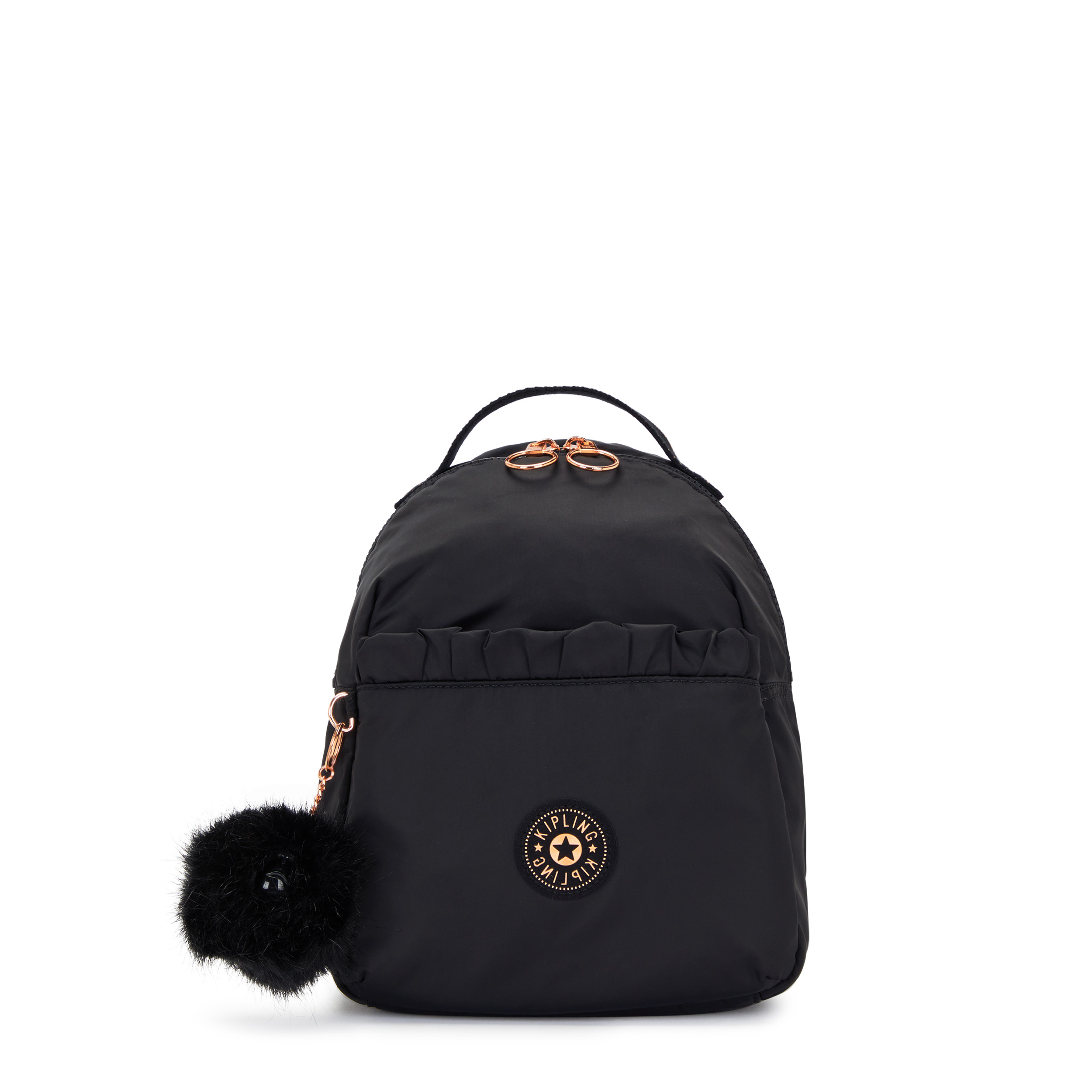  Backpacks Adam S Black Sateen Woman 100% Recycled Polyester