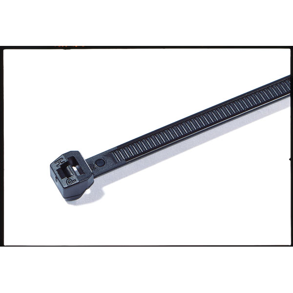 HELLERMANNTYTON 118-05850 Cable Tie, Black, 150X4.6Mm, Pk100