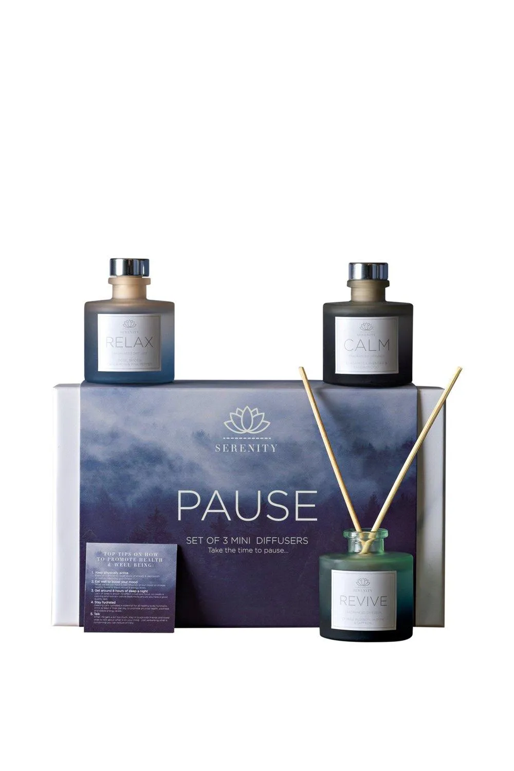 Serenity Pause Set of 3 Diffusers 50ml