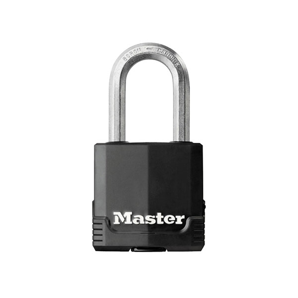 Master Lock Padlock Keys M515EURDLHCC 5.4 cm Black 1 x Padlock, 4 x Keys