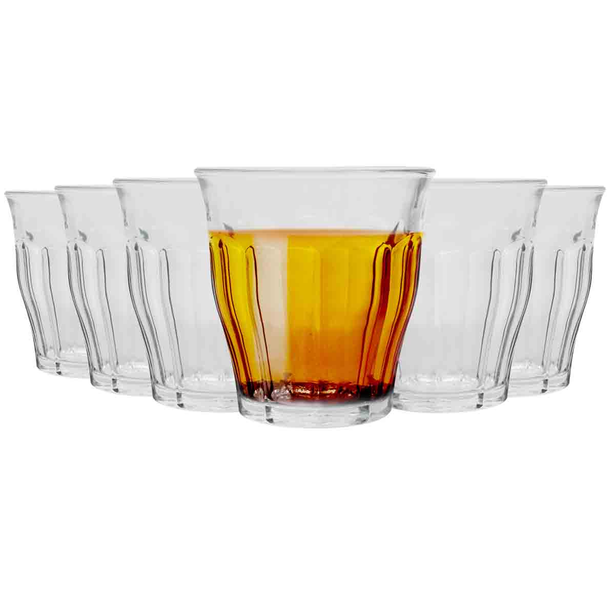 Verre trempé 160 ml Transparent Paquet de 6