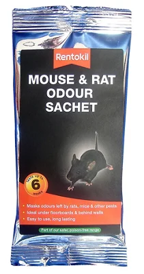 Rentokil Mouse & Rat Odour Sachets