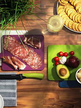 Salter Multicolour Chopping Boards Set of 4