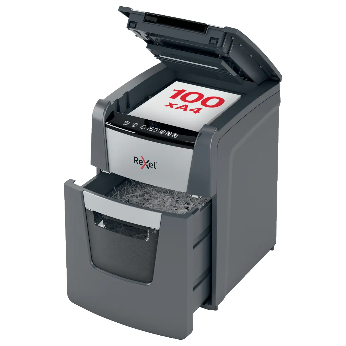 REXEL Optimum AutoFeed 100X Cross Cut Paper Shredder
