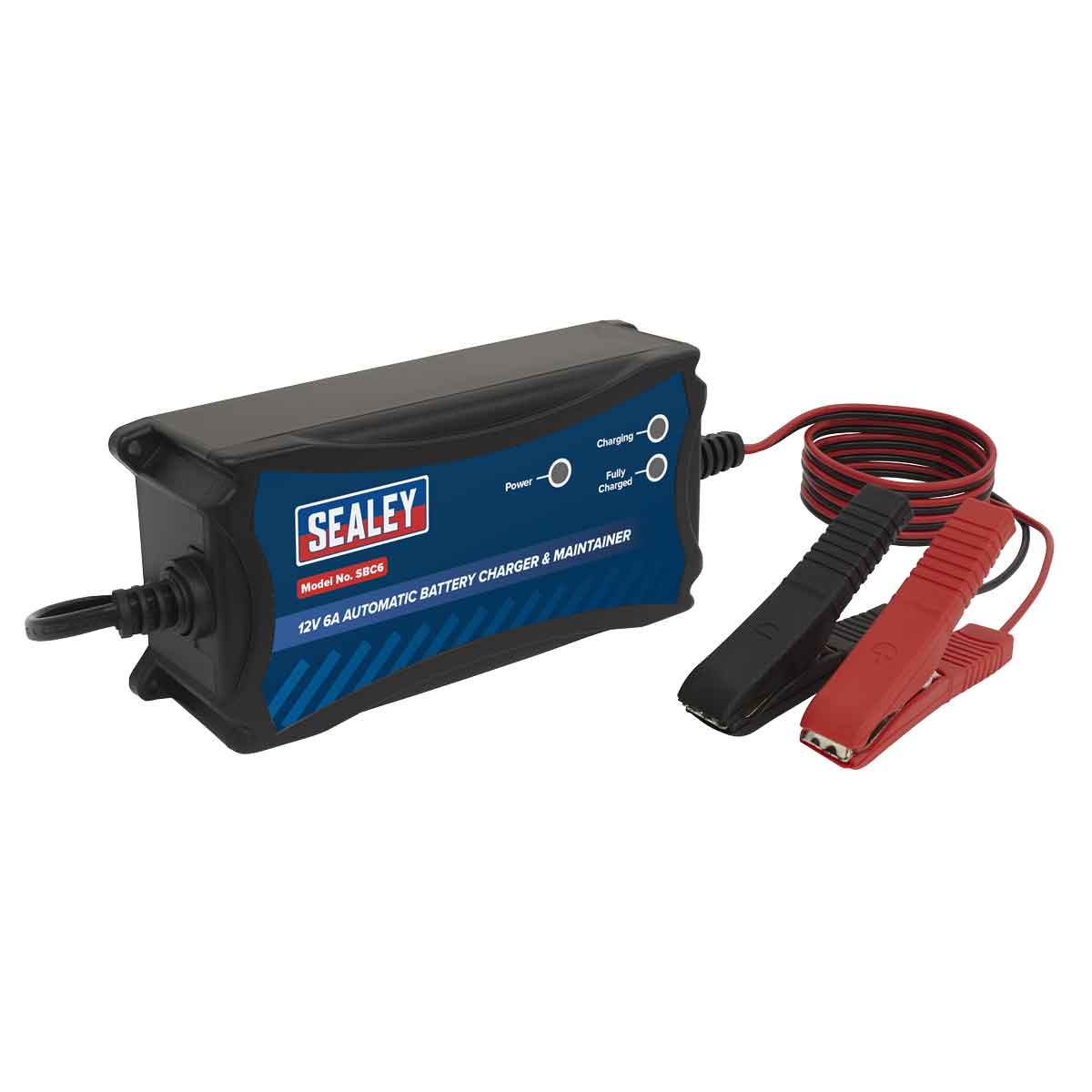 Sealey Battery Maintainer Charger 12V 6A Fully Automatic Sbc6