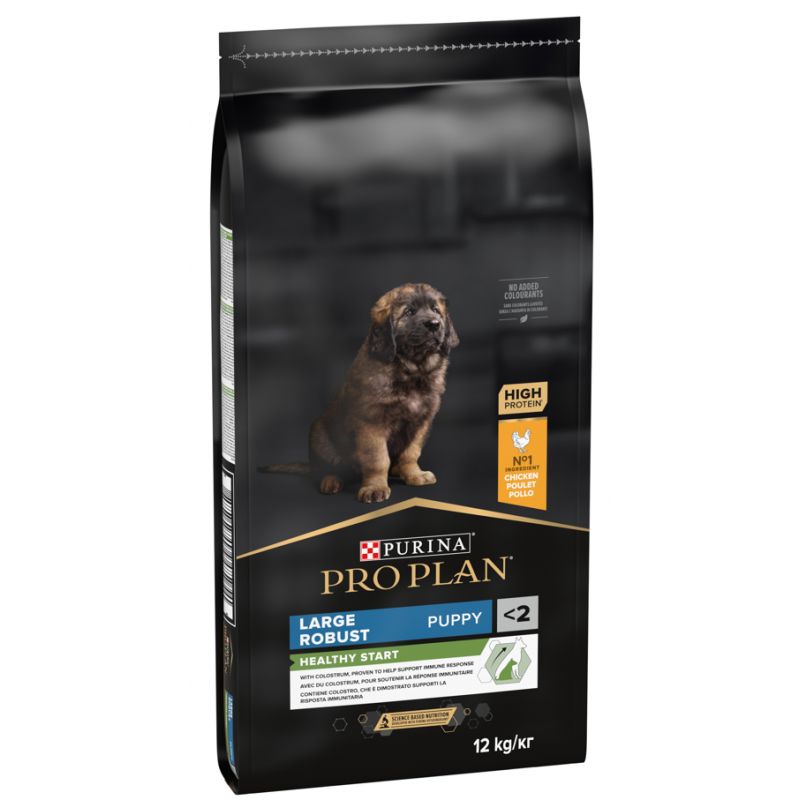Purina PRO PLAN OPTISTART Chicken Large & Robust Puppy Food 12kg x 2