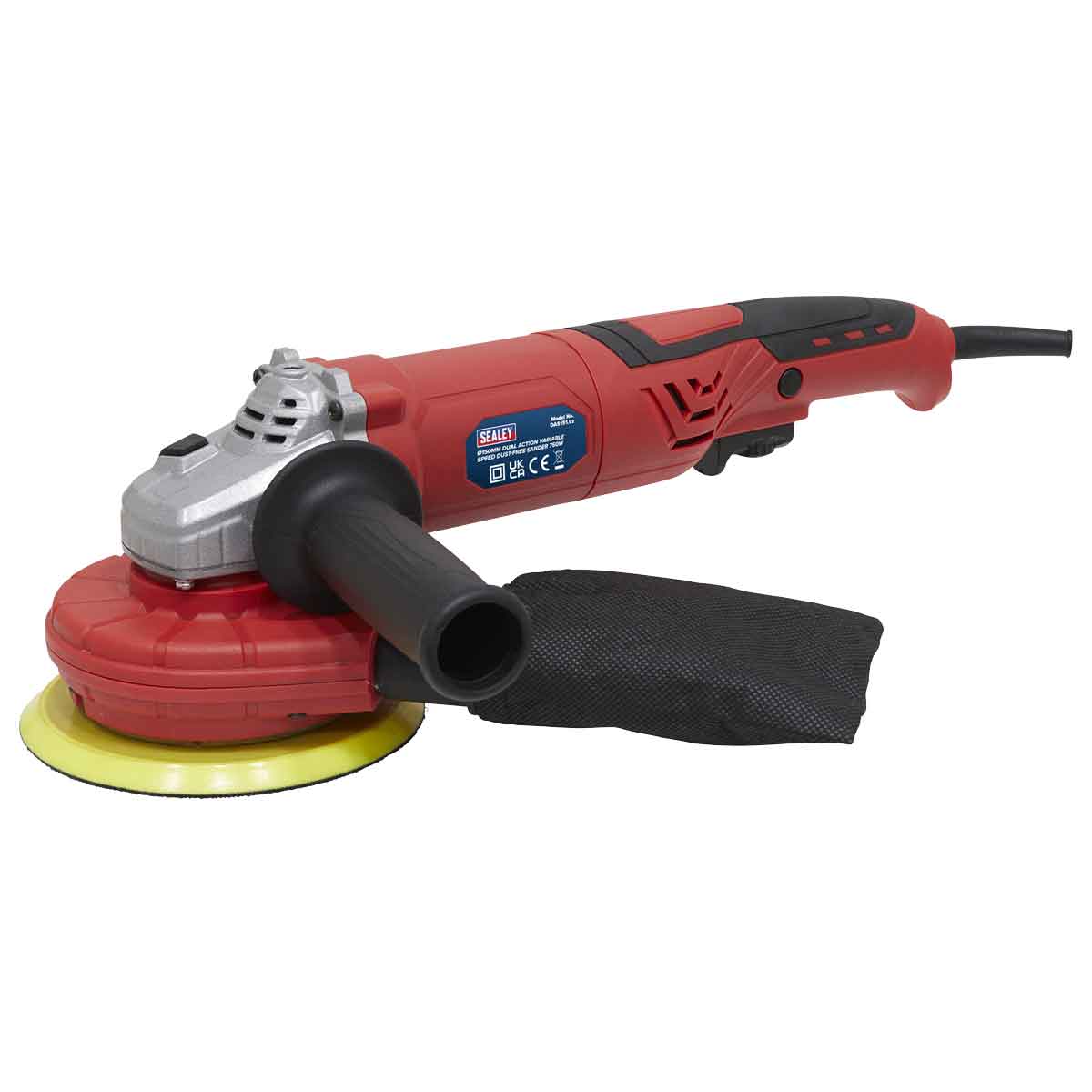 Sealey Random Orbital Sander Variable Speed Dust-Free Diameter 15