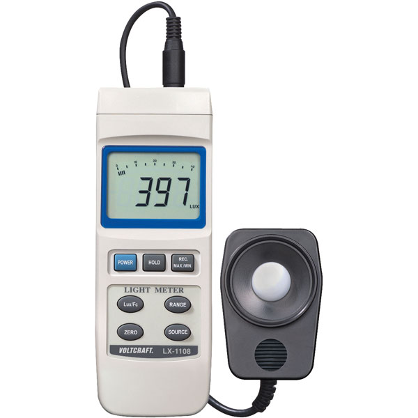 VOLTCRAFT Luxmètre numérique LX-1108 VOLTCRAFT