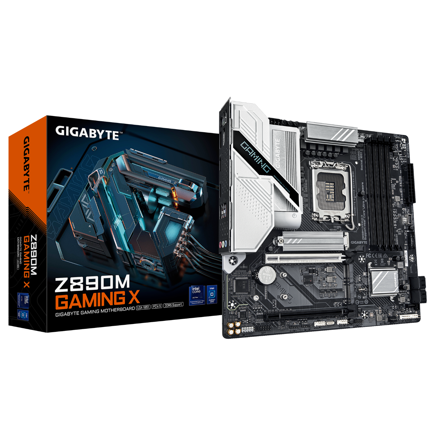 GIGABYTE Z890m Gaming X Intel Lga 1851 Ddr5 Micro Atx Motherboard