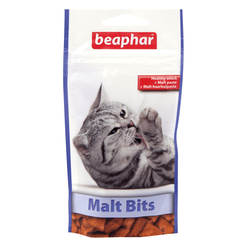 Beaphar Malt Bits Cat Treats - 35g