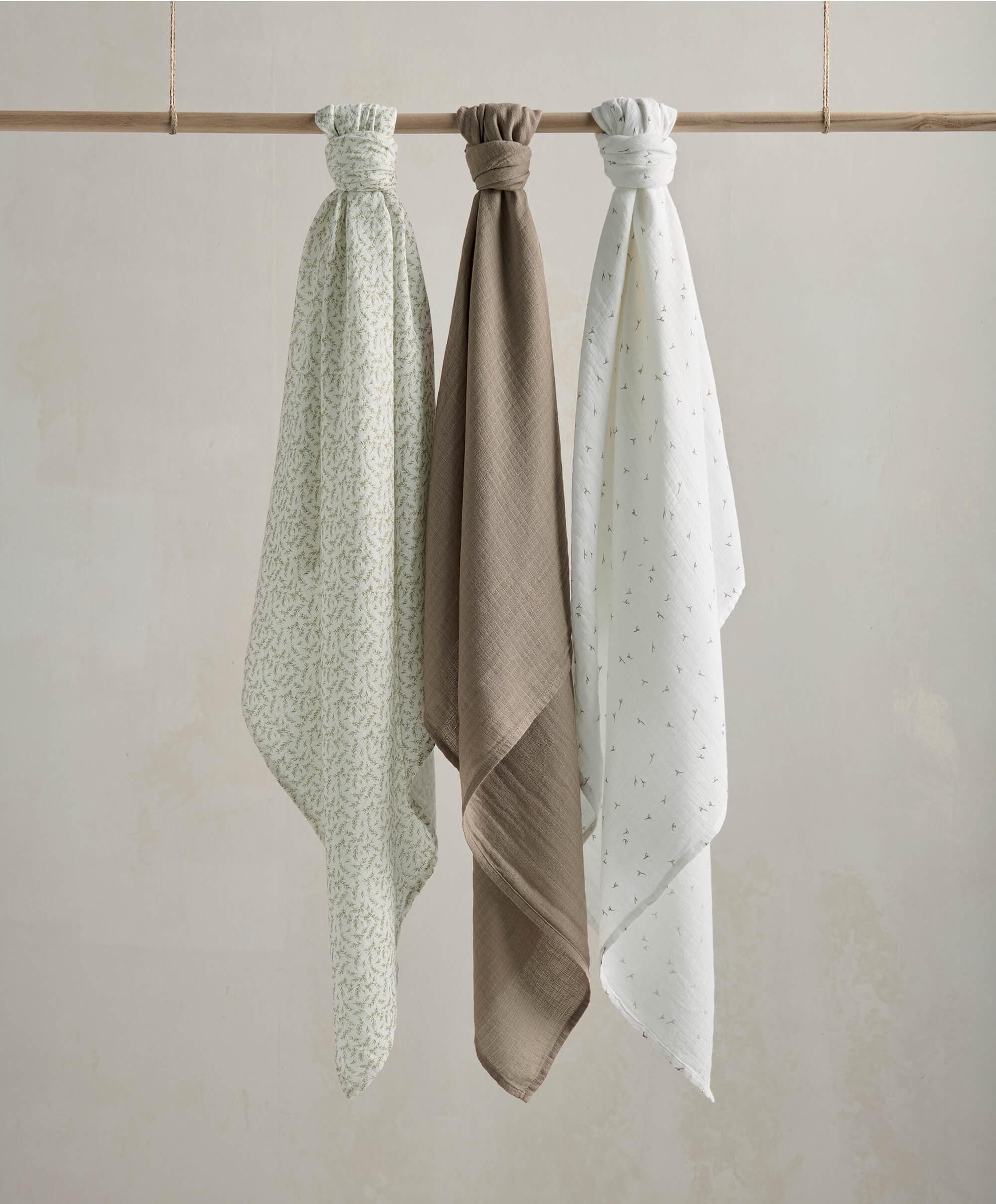 Mamas & Papas Welcome to the World Muslin Squares (3 pack) - Large