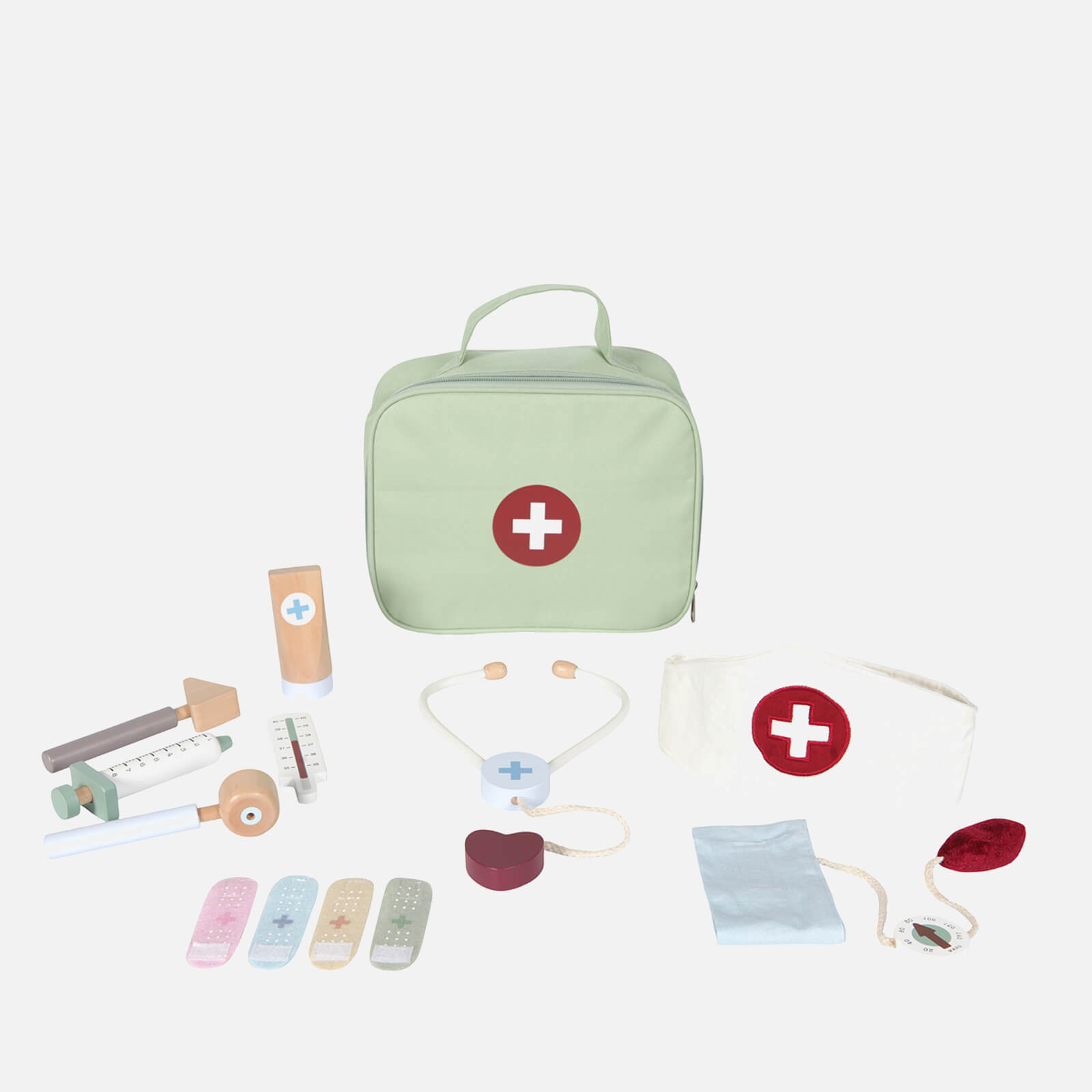 Little Dutch Doctor's Bag Playset, Dress-Up & Role Play, Green