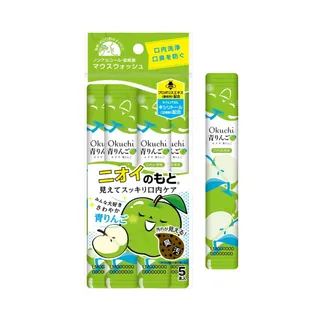 Okuchi - Green Apple Mouthwash 11ml x 5
