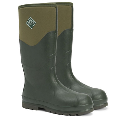 Chore 2K Rubber Moss Wellington Boots