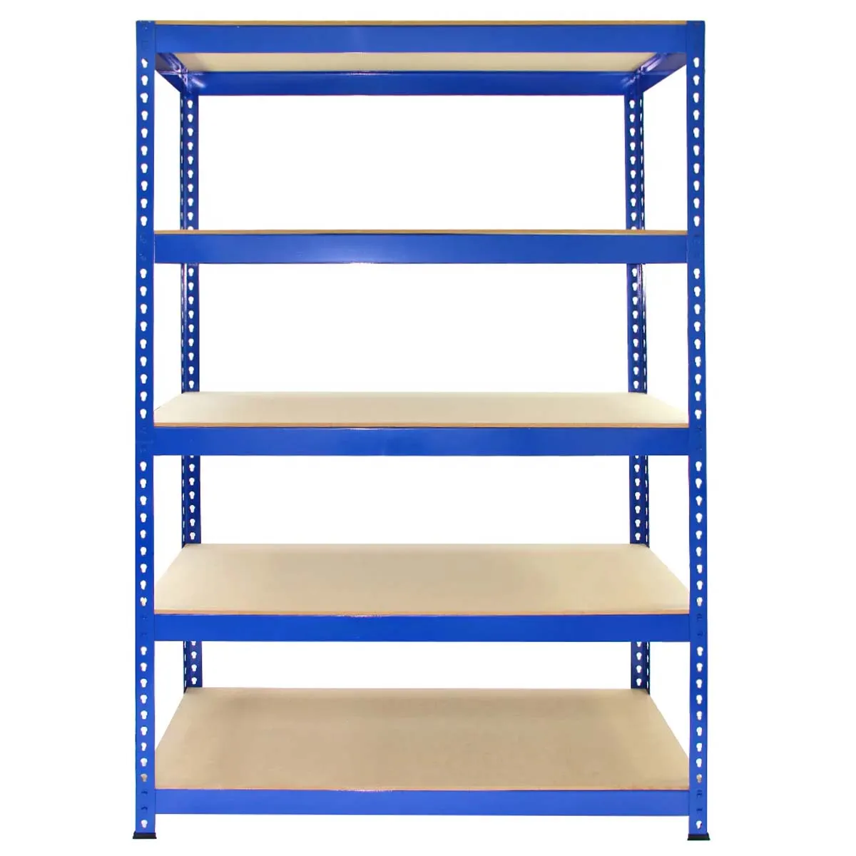 Monster Racking 10 X Q-rax Blue Metal Racking Units 120 X 50 X 180Cm