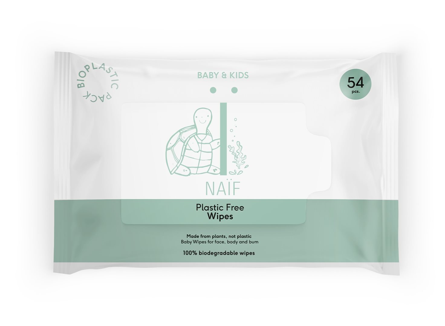 Naif Baby & Kids Wet Wipes for Children from Birth 54 pc