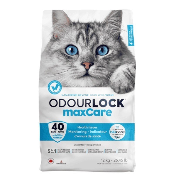 Intersand OdourLock MaxCare Cat Litter - 12kg