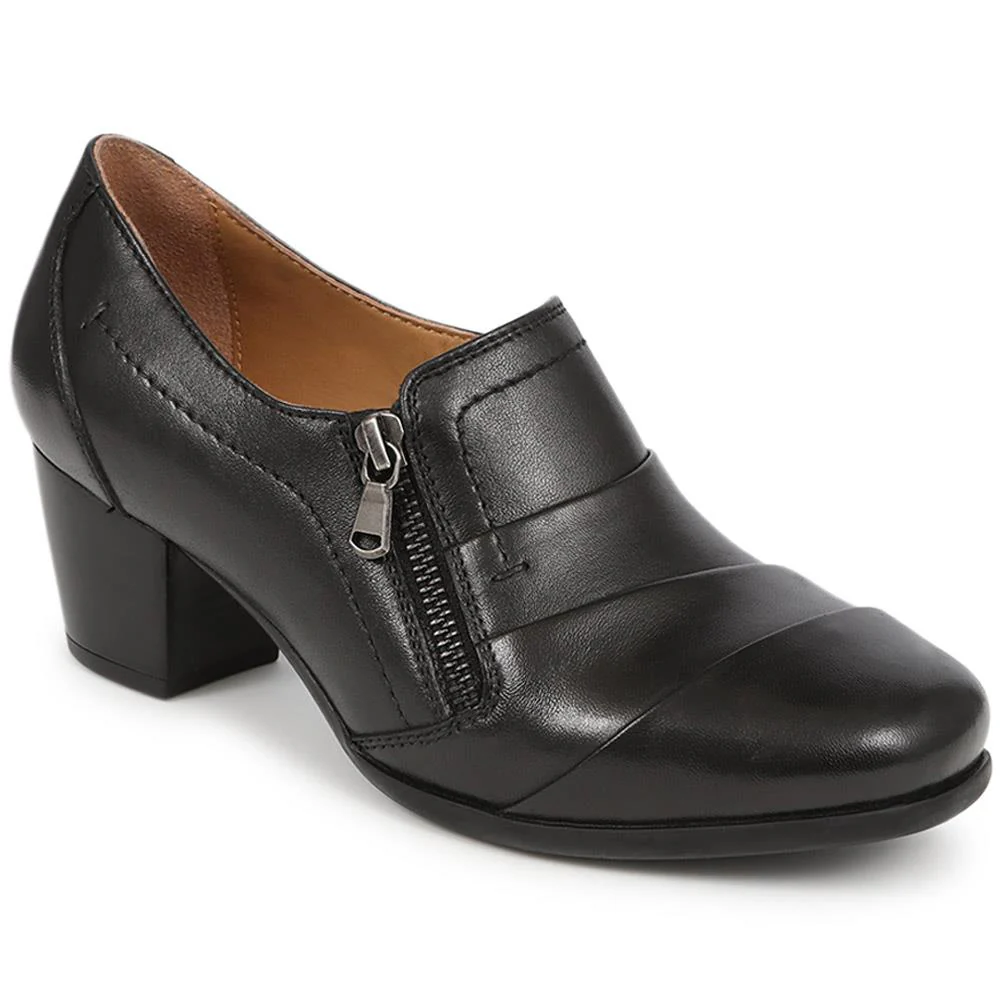 Pavers Heeled Court Shoes Shoes