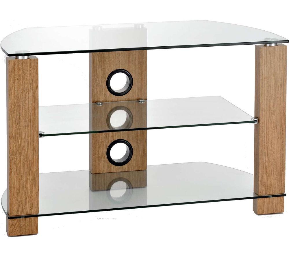 TTAP Vision 600 TV Stand - Light Oak, Brown