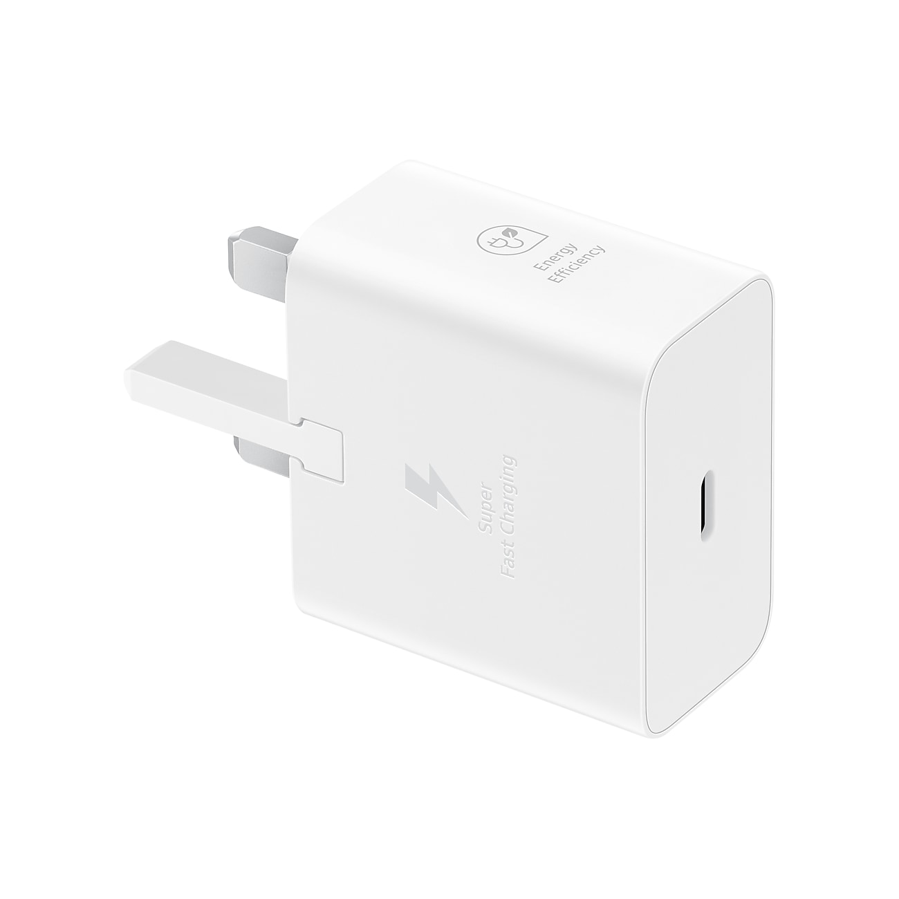  25w Super Fast Charging Travel Adapter (usb-c Without Cable) In White (ep-t2510nweggb)