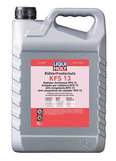 Audi Liqui Moly 21140 Radiator Antifreeze 5L Frost Corrosion Protection