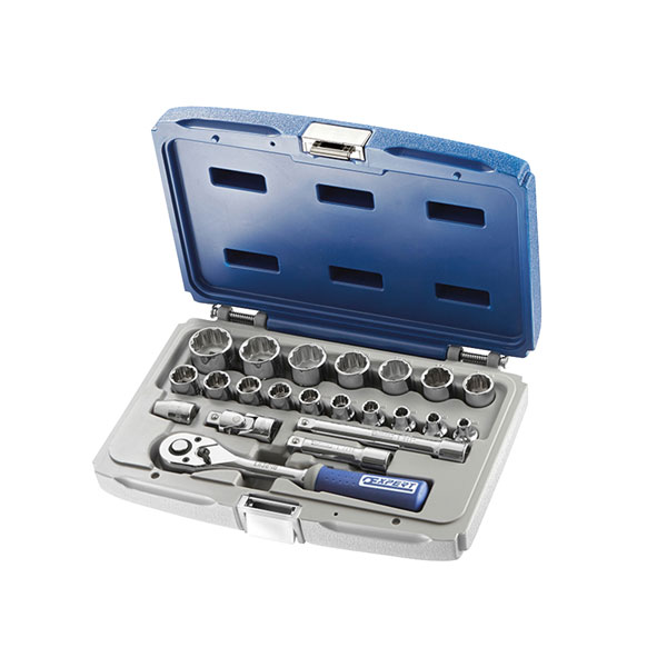 EXPERT 3/8'' sockets & ratchet set