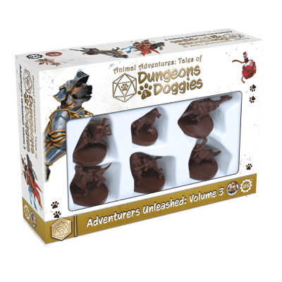 Tales of Dungeons and Doggies Volume 3 for Puzzles and Board Games
