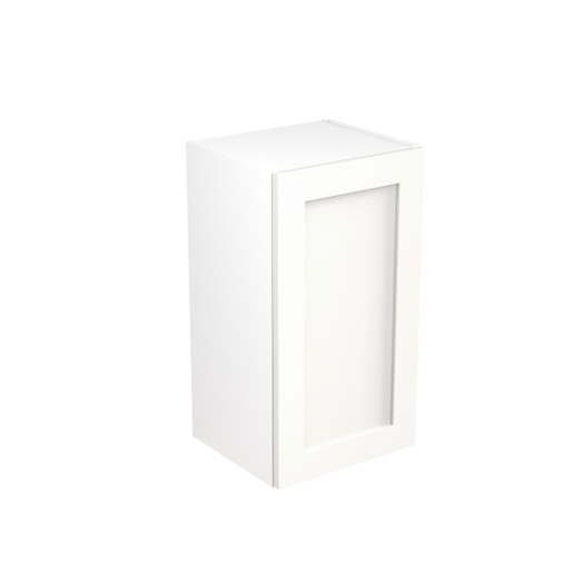 KitchenKIT Shaker 40cm Wall Cabinet - Matt White