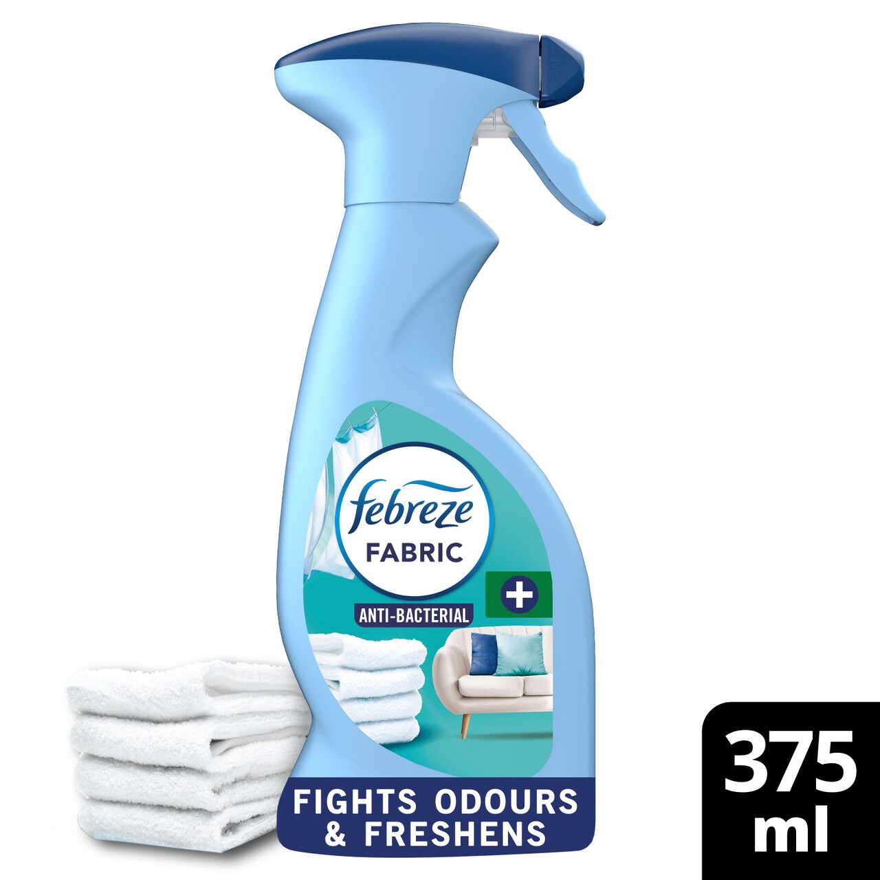 Febreze Antibacterial Fresh Linen Fabric Freshener Spray