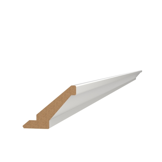 KitchenKIT Shaker Cornice Accessory - Matt Light Grey